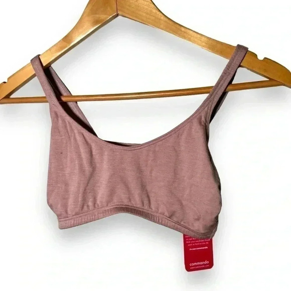 NWT Commando Butter  Bamboo Scoop Bralette in Rose XS - Picture 3 of 8